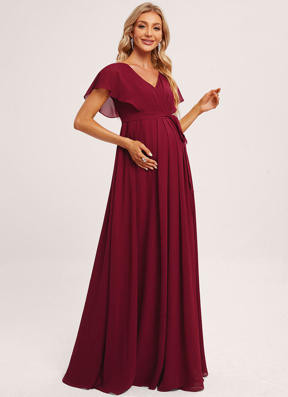 Robe Cérémonie Fluide Maternité - gallery 3