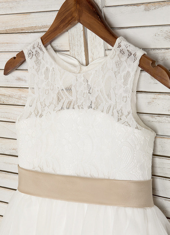 Robe Cérémonie Éclatante Blanche - gallery 3