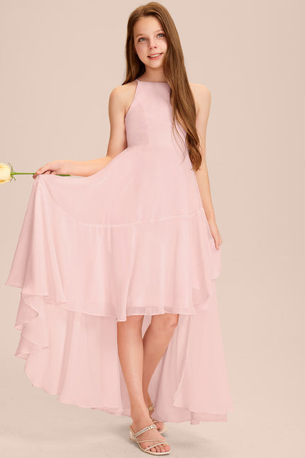 Robe Cérémonie Mousseline Marine - gallery 3