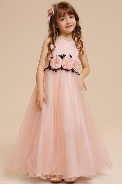 Robe Cérémonie Florale Douce