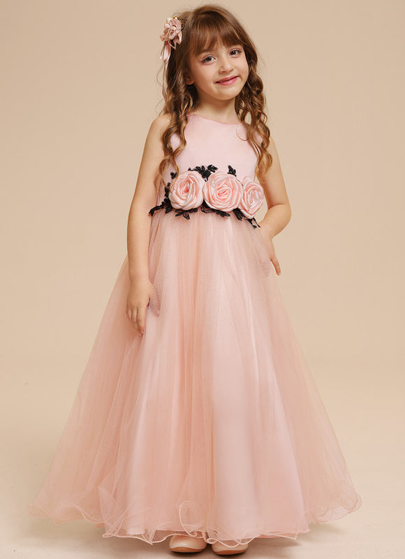Robe Cérémonie Florale Douce