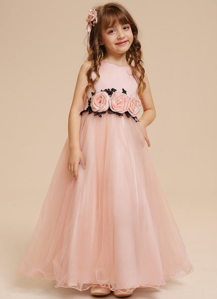 Robe Cérémonie Florale Douce