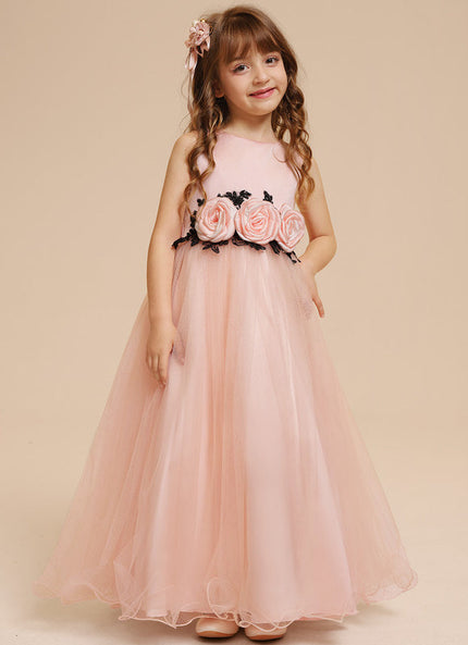 Robe Cérémonie Florale Douce