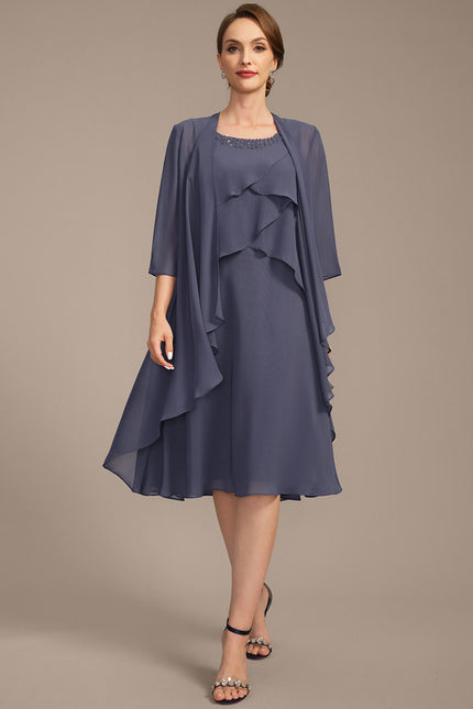 Robe Cérémonie Mousseline Fluide