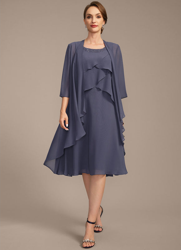 Robe Cérémonie Mousseline Fluide