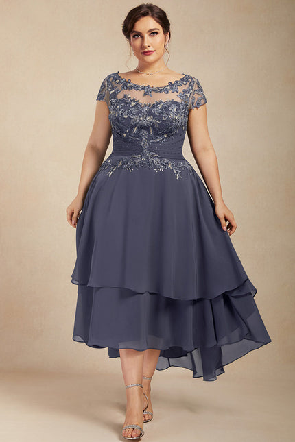 Robe Cérémonie Grise Délicate - gallery 6