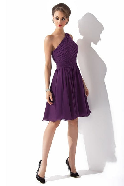 Robe Cérémonie Épurée Violette - gallery 2