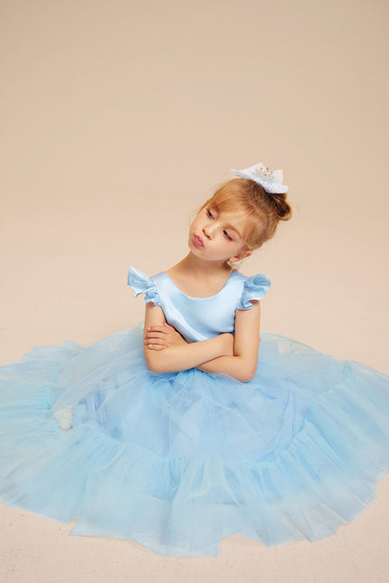 Robe Cérémonie Tulle Ciel - gallery 9