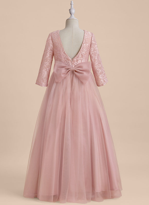 Robe Cérémonie Enfant Rose Tulle