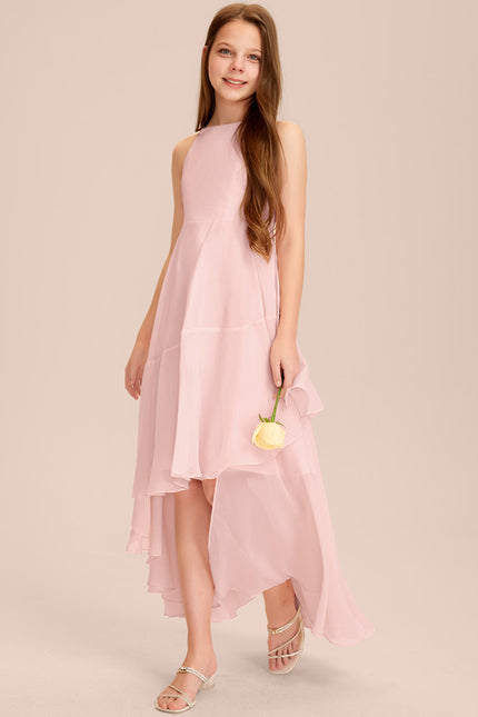 Robe Cérémonie Mousseline Marine - gallery 5