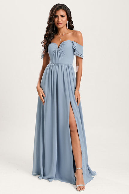 Robe Cérémonie Élégante À Décolleté