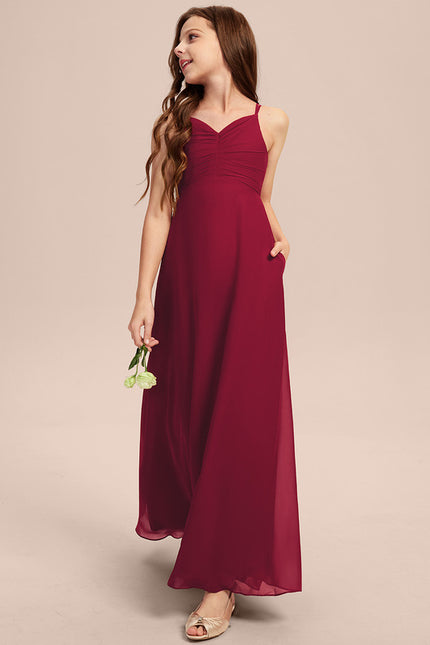 Robe Cérémonie Longue Vert Deau - gallery 7