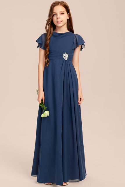 Robe Cérémonie Bleue Chic