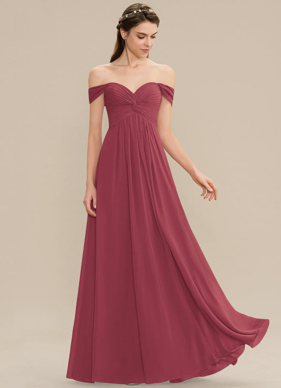 Robe Cérémonie Élégante À Décolleté