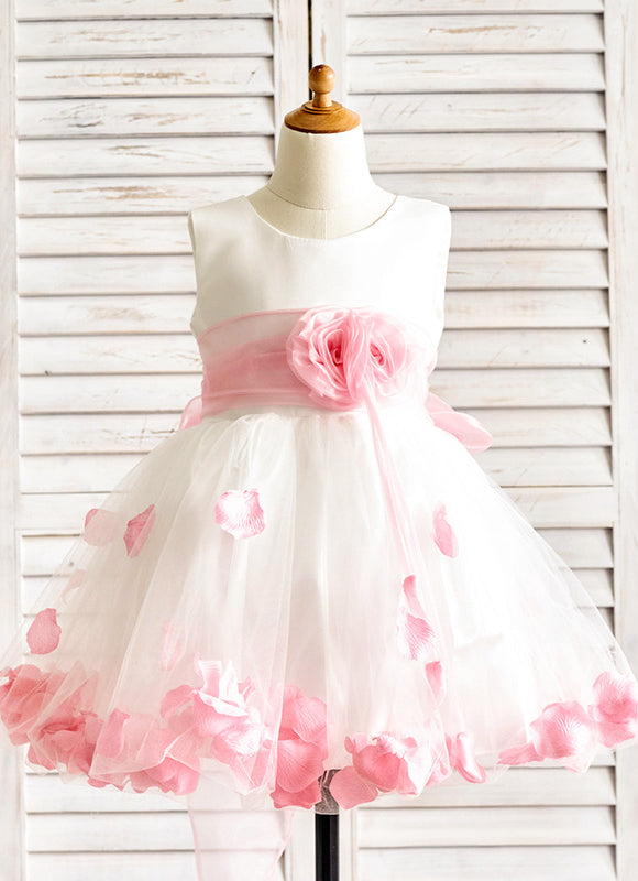 Robe Cérémonie Fleurie Éclatante