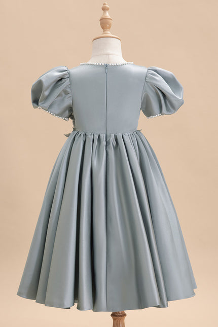 Robe Cérémonie Satinée Enfantine - gallery 4