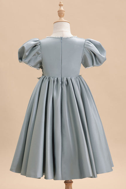 Robe Cérémonie Satinée Enfantine - gallery 4