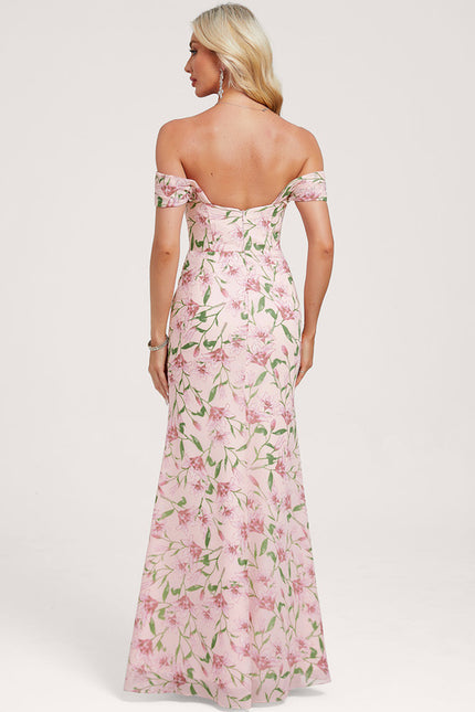 Robe Cérémonie Élégante À Décolleté - gallery 4