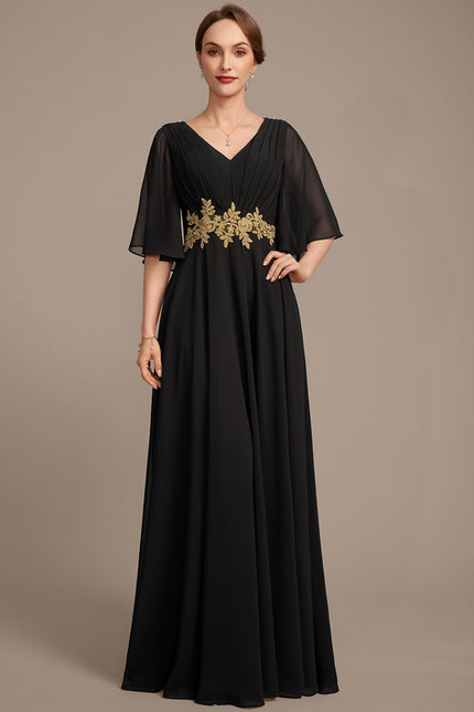 Robe Cérémonie Élégante Appliquée - gallery 2