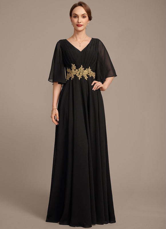 Robe Cérémonie Élégante Appliquée - gallery 2