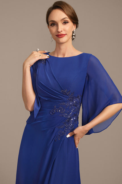 Robe Cérémonie Mère Drapée - gallery 1