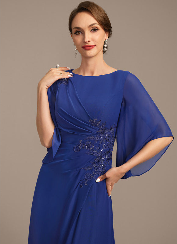 Robe Cérémonie Mère Drapée - gallery 1