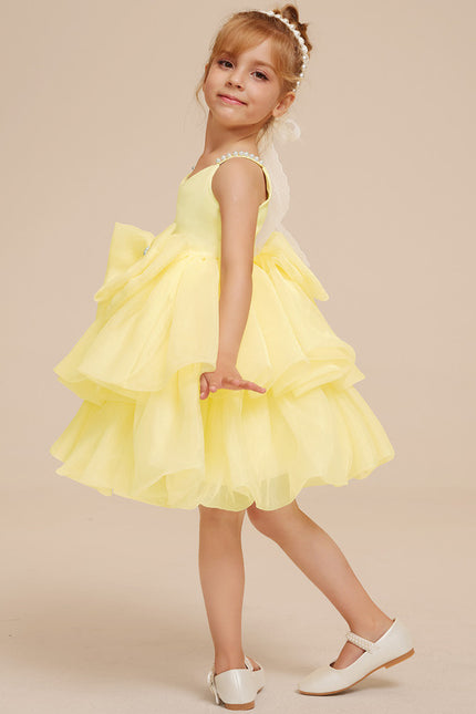 Robe Cérémonie Jaune Volante - gallery 7