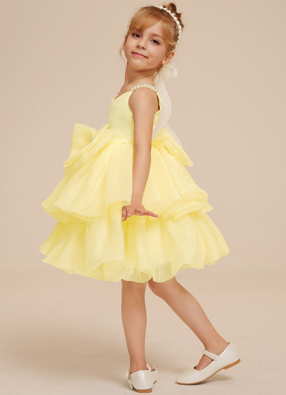 Robe Cérémonie Jaune Volante - gallery 7