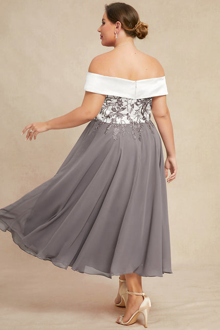 Robe Cérémonie Couture Grise - gallery 8