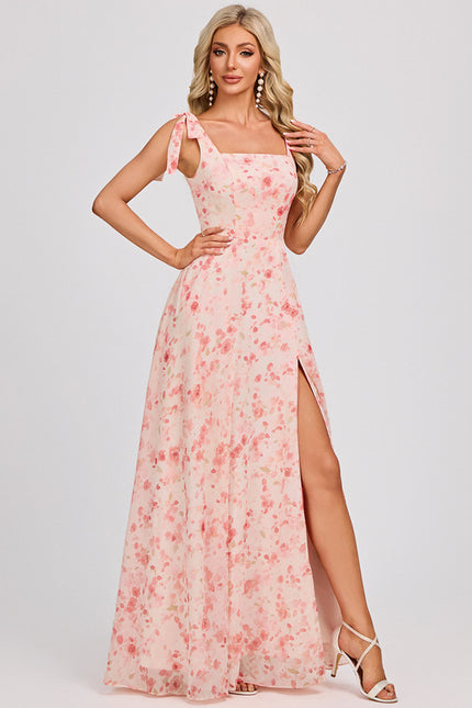 Robe Cérémonie Mousseline Verte