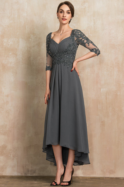 Robe Cérémonie Ajourée Marine - gallery 4