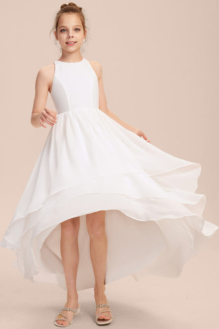 Robe Cérémonie Mousseline Marine - gallery 5