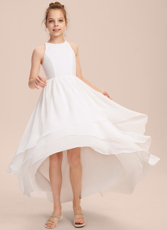 Robe Cérémonie Mousseline Marine - gallery 5