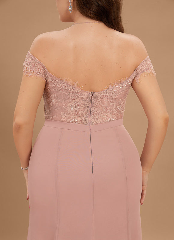 Robe Cérémonie Sophistiquée Mousseline - gallery 9