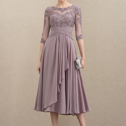 Robe Cérémonie Lavande Chic