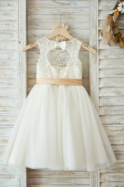 Robe Cérémonie Enchantement Écru - gallery 1