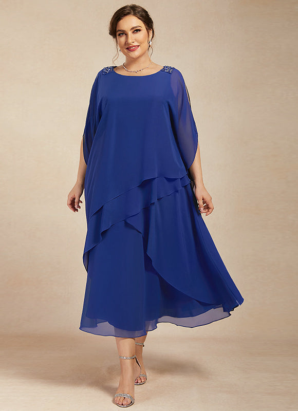 Robe Cérémonie Fluidité Marine - gallery 1