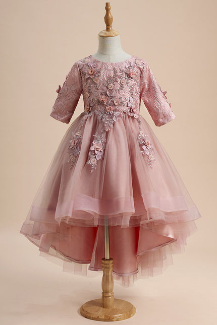 Robe Cérémonie Mariage Tulle Fille - gallery 2