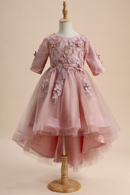Robe Cérémonie Mariage Tulle Fille - gallery 2