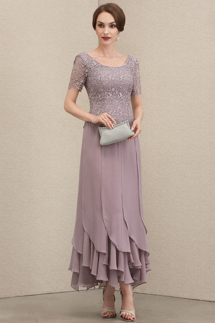 Robe Cérémonie Mousseline Lavande - gallery 1