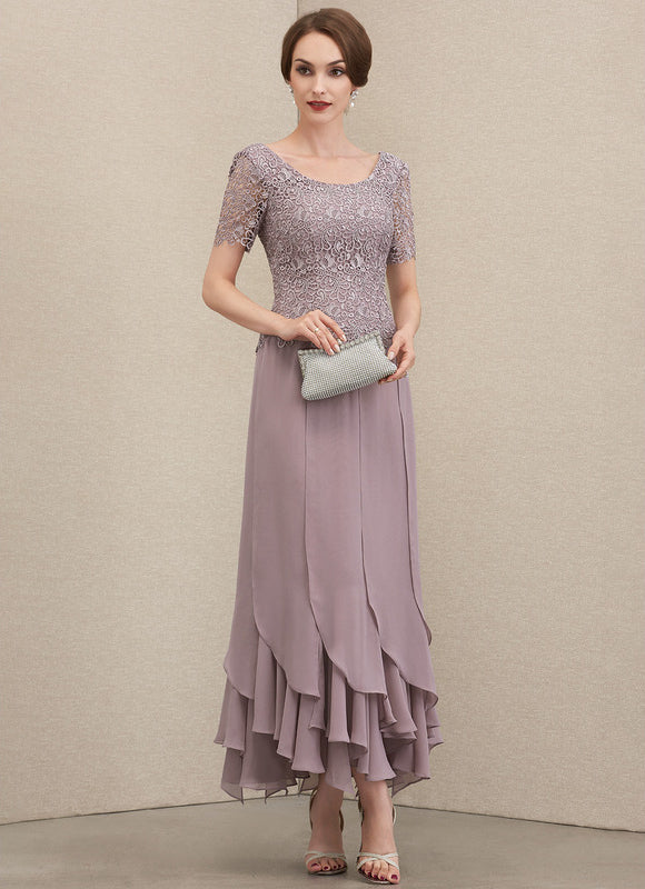 Robe Cérémonie Mousseline Lavande - gallery 1