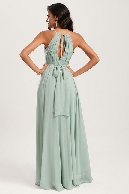 Robe Cérémonie Mousseline Asymétrique - gallery 4