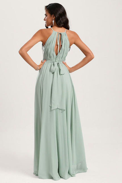 Robe Cérémonie Mousseline Asymétrique - gallery 4