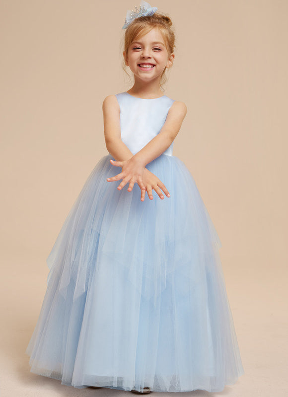 Robe Cérémonie Tulle Céleste - gallery 2