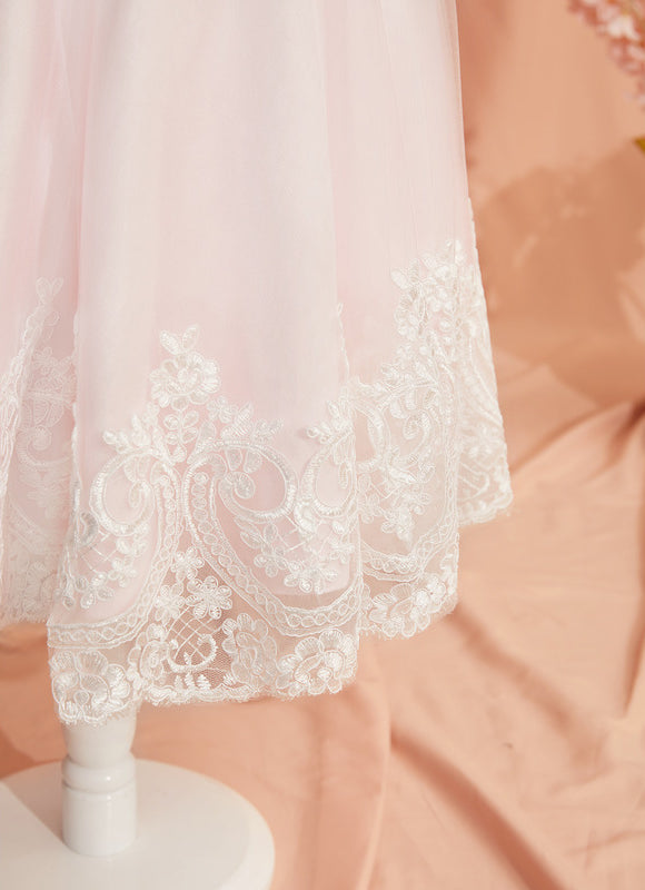 Robe Cérémonie Satinée Écrue - gallery 1