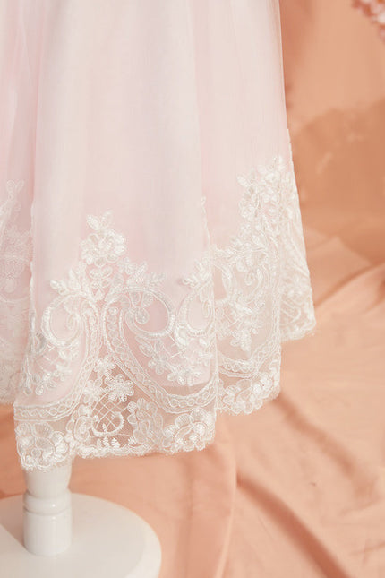 Robe Cérémonie Satinée Écrue - gallery 1