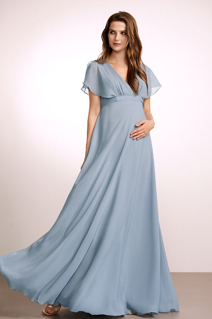 Robe Cérémonie Fluide Maternité - gallery 2