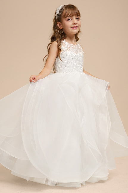 Robe Cérémonie Tulle Ivoire - gallery 3