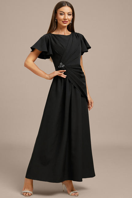 Robe Cérémonie Soirée Plissée - gallery 5