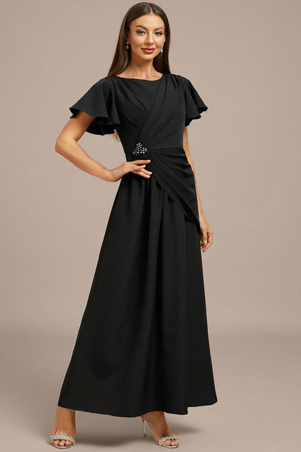 Robe Cérémonie Soirée Plissée - gallery 5